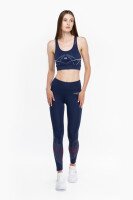 Топ фитнес с узором Tommy life 97252 M Синий (2000989754626A)  Фото №1