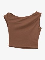 Купить Топ однотонный женский GENUA G01133-0032K XS Коричневый Артикул: 2000999538957 Миниатюра фотографии № 8