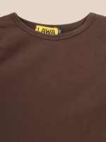Купить Топ однотонный женский LAWA WBC02380 S Шоколадный Артикул: 2000999585166 Миниатюра фотографии № 6