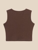 Купить Топ однотонный женский LAWA WBC02380 XS Шоколадный Артикул: 2000999585159 Миниатюра фотографии № 7