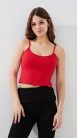 Купить Топ однотонный женский LAWA WBC02381 XS Красный Артикул: 2000999483820 Миниатюра фотографии № 1