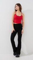 Купить Топ однотонный женский LAWA WBC02381 XS Красный Артикул: 2000999483820 Миниатюра фотографии № 2