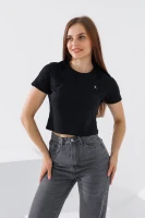 Купить Топ однотонный женский 308 One Size Черный (2000990508515S) Артикул: 2000990508515 Миниатюра фотографии № 2