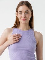 Топ однотонный женский LAWA WBC02310 XL Лавандовый  Фото №0