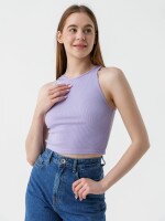 Топ однотонный женский LAWA WBC02310 XL Лавандовый  Фото №1