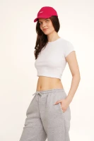 Купити Топ однотонний жіночий LAWA CTM WBC02309 XL Білий Артикул: 2000989893882 Фото мініатюра № 3
