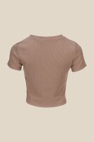 Топ однотонный женский LAWA WBC02309 XL Капучино  Фото №6