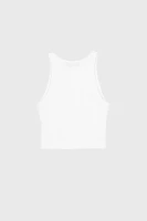 Купити Топ однотонний жіночий LAWA CTM WBC02310 L Білий Артикул: 2000989905011 Фото мініатюра № 9