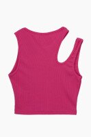 Топ однотонный женский LAWA CTM WTC02317 XL Малиновый  Фото №8