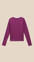 Купити Лонгслів жіночий Sunlite Atelier LAWA P-WB02407 XS Сливовий Артикул: 2000999564185 Фото мініатюра № 10