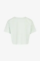 Купити Топ з принтом жіночий On me 25092-1 L М'ятний Артикул: 2000991018020 Фото мініатюра № 3
