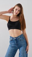 Купить Топ женский LovoLLE 5228 S Черный Артикул: 2000999367441 Миниатюра фотографии № 2