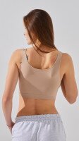 Купити Топ жіночий TANK S/M Бежевий Артикул: 4823102996370 Фото мініатюра № 4