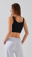 Купить Топ женский TANK S/M Черный Артикул: 4823102996325 Миниатюра фотографии № 4
