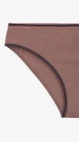 Труси однотонні жiночi Nicoletta 113251 XL Мокко  Фото №0