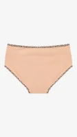 Трусы женские Nicoletta 125084 3XL Бежевый  Фото №1