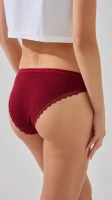 Труси жiночi Nicoletta 83283 L Бордовий  Фото №3