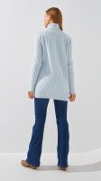Купити Туніка однотонна жіноча 06 One Size Блакитний Артикул: 2000999290183 Фото мініатюра № 4