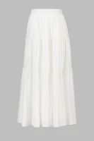 Юбка однотонная женская 3301 One Size Белый  Фото №4