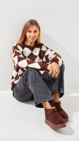 Купити Уггі жіночі GF80-2 38 Коричневий Артикул: 2000999272950 Фото мініатюра № 4