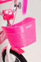 Велосипед 2-х колесный детский «Corso Nice» NC-18129 18&quot; Розовый  Фото №3