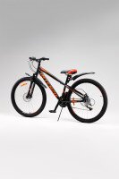 Купить Велосипед SPELLI MASTER 26» Черно-оранжевый с красным Артикул: 2000990883575 Миниатюра фотографии № 3