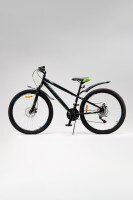 Купить Велосипед SPELLI MASTER 26» Черно-зеленый с серым Артикул: 2000990883568 Миниатюра фотографии № 4