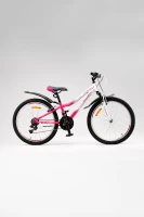 Купити Велосипед SPELLI PRINCESS V-brake 24" Біло-рожевий Артикул: 2000904043415 Фото мініатюра № 2