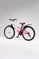 Велосипед SPELLI PRINCESS V-brake 24&quot; Біло-рожевий  Фото №1