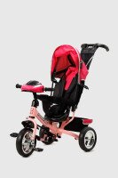 Велосипед 3-х колесный с капором Best Trike 6588/63-768 10&#039;&#039; Красный (6989151361038)  Фото №0