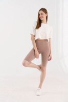 Велосипедки однотонні жіночі LAWA WBC02313 XS Мокко  Фото №2
