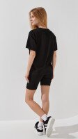 Велотреки однотонные для девочки LAWA GBC02339 134 см Черный  Фото №3