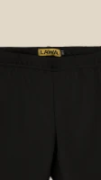 Велотреки однотонные для девочки LAWA GBC02344 140 см Черный  Фото №1
