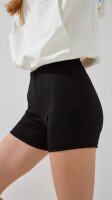 Велотреки однотонные для девочки LAWA GBC02344 134 см Черный