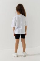 Велотреки с принтом для девочки Benini 259004 116 см Черный  Фото №3