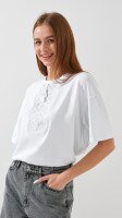 Вишиванка футболка жіноча Melanika G-99 S/M Білий  Фото №1