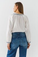 Вишиванка сорочка жіноча  2373 2XL Біло-синій  Фото №2