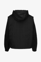 Ветровка однотонная женская 6652 One Size Черный  Фото №1