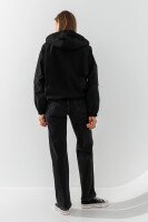 Ветровка однотонная женская 6652 One Size Черный  Фото №5