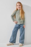 Водолазка однотонна дитяча Deniz 100 92 см Оливковий  Фото №0