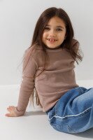 Водолазка однотонна дитяча Deniz 101 116 см Бежевий  Фото №5