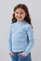 Водолазка однотонна дитяча Deniz 101 116 см Блакитний  Фото №6