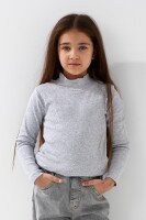 Водолазка однотонна дитяча Deniz 101 116 см Сірий  Фото №5