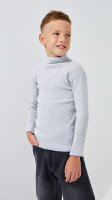 Водолазка однотонна дитяча Happy Kids 58 110 см Світло-сірий  Фото №1
