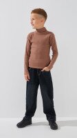 Водолазка однотонна дитяча Happy Kids 912 134 см Капучино  Фото №0
