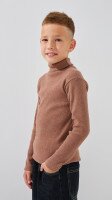 Водолазка однотонна дитяча Happy Kids 912 134 см Капучино  Фото №1