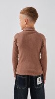 Водолазка однотонна дитяча Happy Kids 912 134 см Капучино  Фото №3