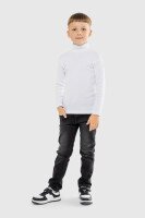 Водолазка однотонная Happy Kids 58 110 см Белый (2000989741589W)  Фото №10