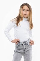 Водолазка однотонная Happy Kids 58 110 см Белый (2000989741589W)  Фото №0