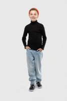 Водолазка однотонна Happy Kids 912 146 см Чорний (2000989741947W)  Фото №11